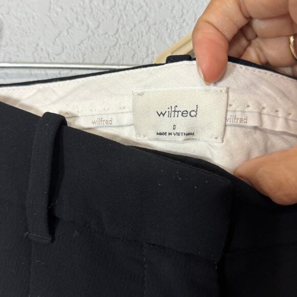 Wilfred Dress Pant Trouser Black Size 0 - Picture 6 of 6